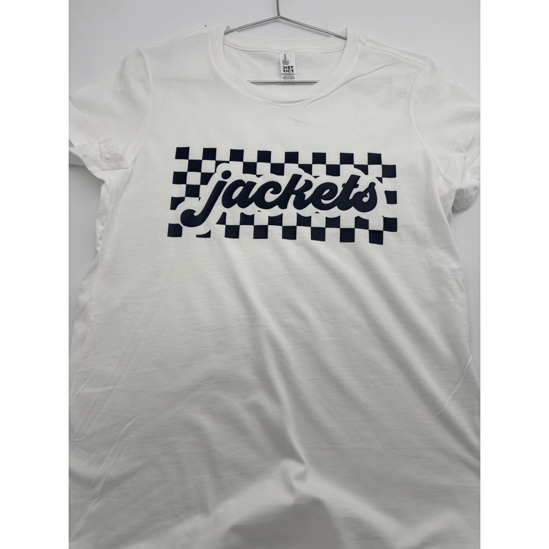 Jackets Retro Checkered T-Shirt