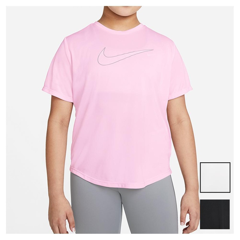 Girls’ Dri-FIT One Short-Sleeve Top (Extended Size)