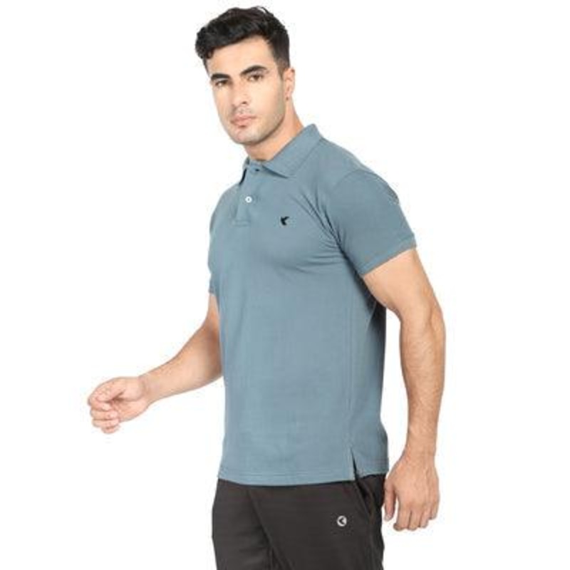 Kronos Cotton Polo All Seasons | Men’s | Vintage Blue | KIBI Sports S