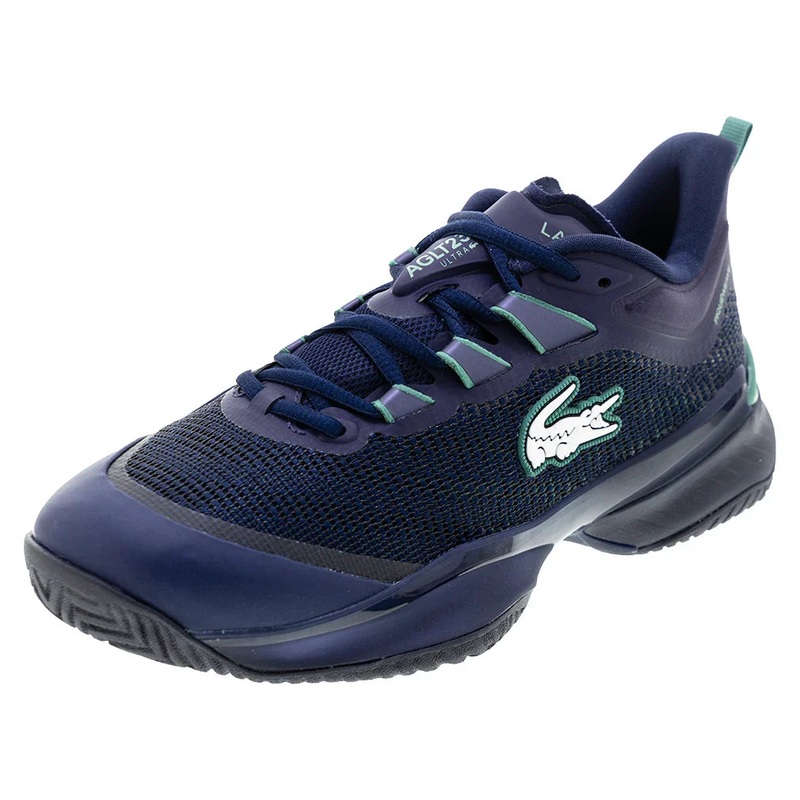 Men`s AG-LT23 Ultra Tennis Shoes Navy and Green