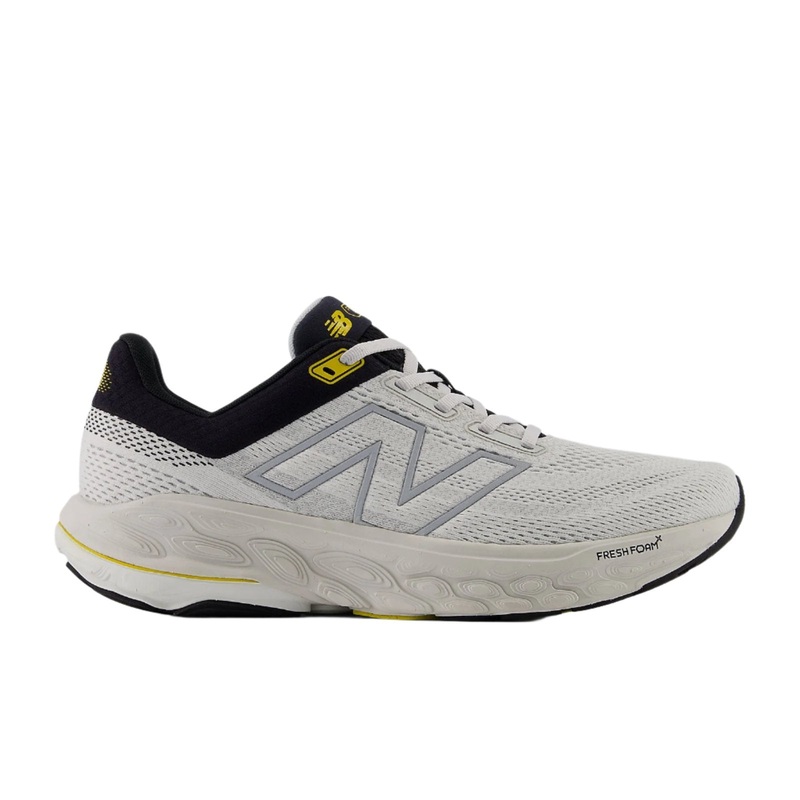 New Balance Men’s Fresh Foam X 860v14 Grey Matter/Black/Ginger Lemon-G 8 Medium-D