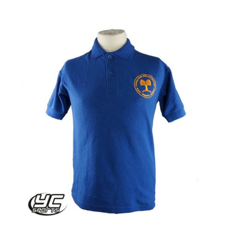 Ninian Park Primary School Polo Royal 1/2 ROYAL