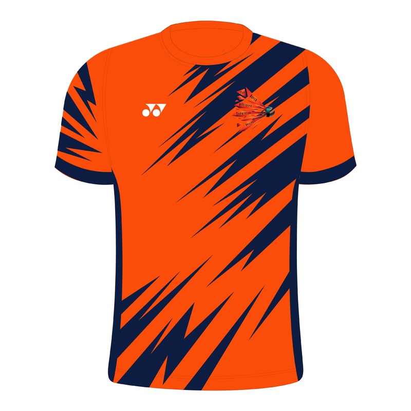 North Wiltshire T013WC Tiger Strike Crew Neck W XS ORANGE/NAVY