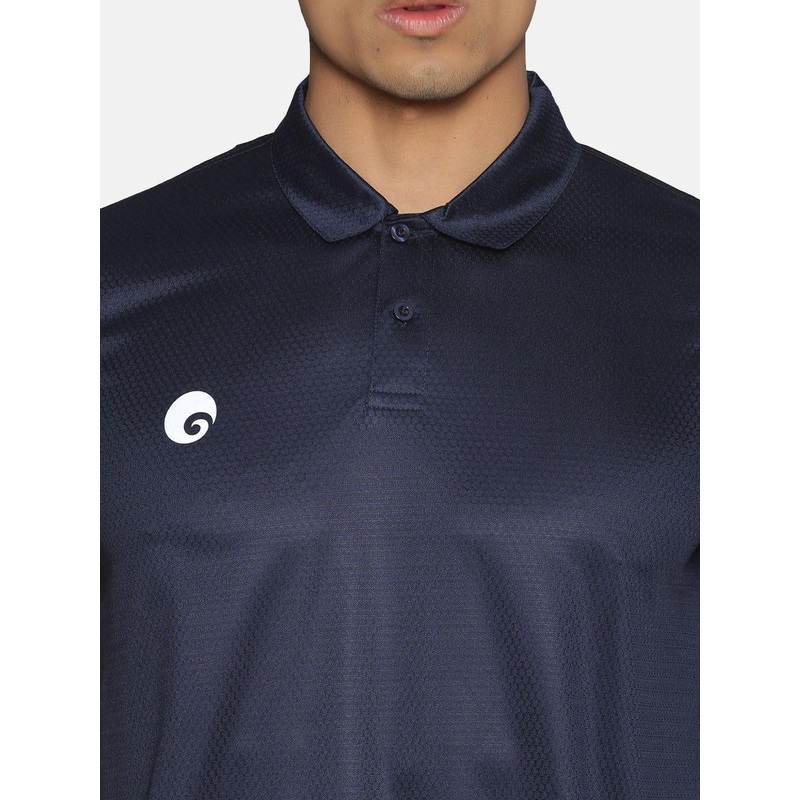Omtex Kings Polo T Shirt Navy Blue | KIBI Sports S