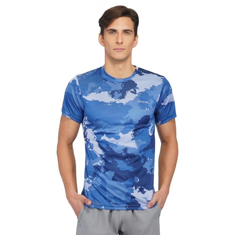 Vendure Sports Camou Print T Shirt | Men | KIBI SPORTS M