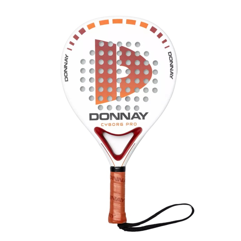 Donnay Cyborg Pro 18K Iceman White | Padel Racket