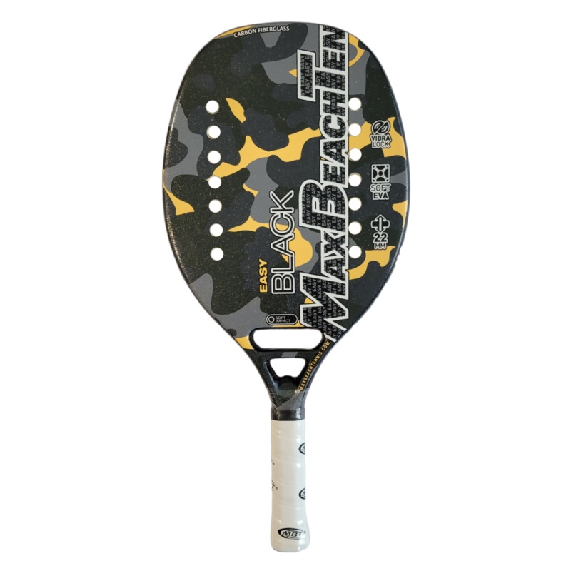 MBT EASY BLACK 2022 Beach Tennis Paddle