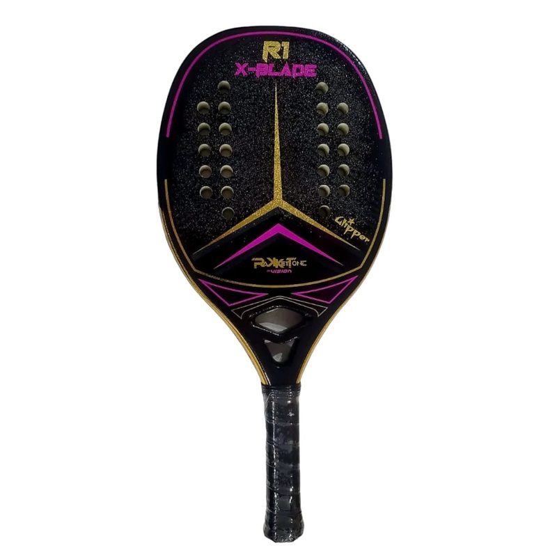 Rakkettone R1 X-BLADE 2023 Professional Beach Tennis Paddle with GLIPPER treatment