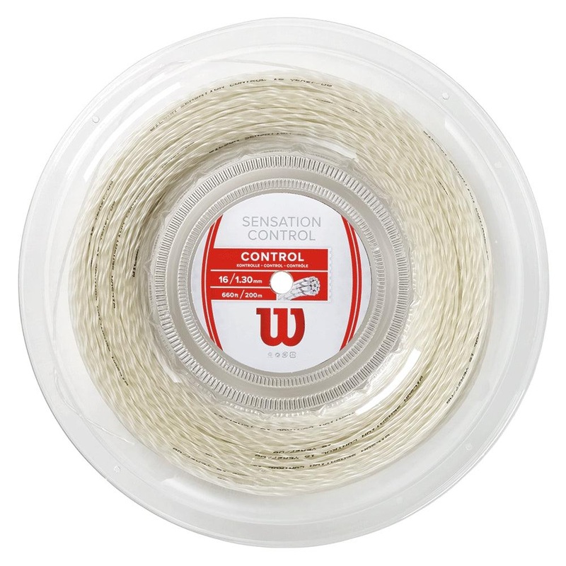 Sensation Control 16G Tennis String Reel Natural