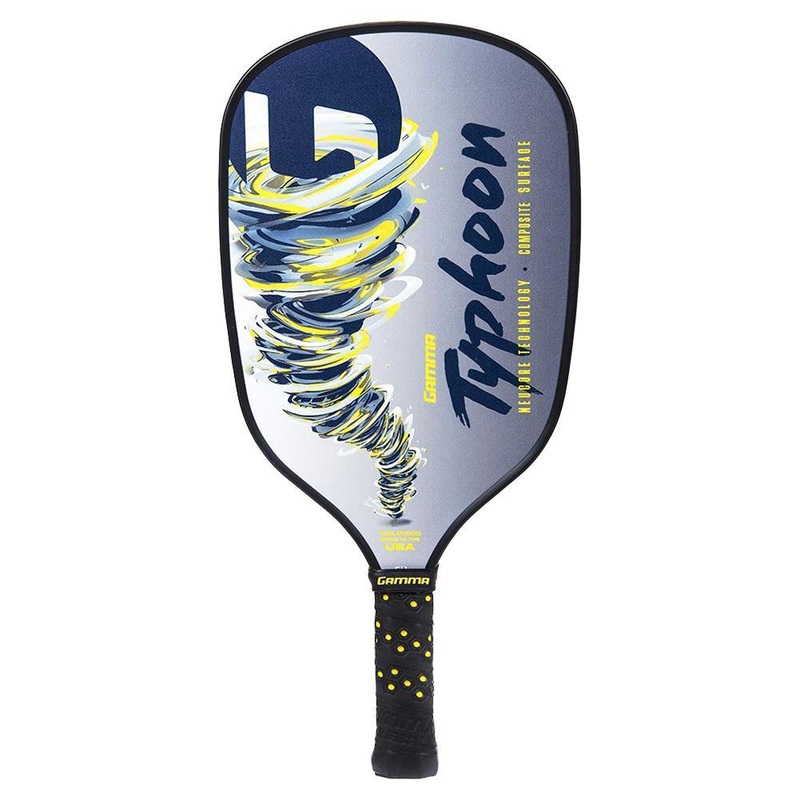 Typhoon Composite Pickleball Paddle Navy and Gray