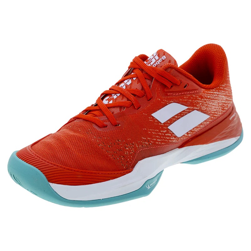 Women`s Jet Mach 3 Tennis Shoes Fiesta Red