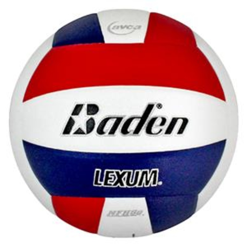 Baden Lexum NFHS Microfiber Volleyball Red/White/Navy