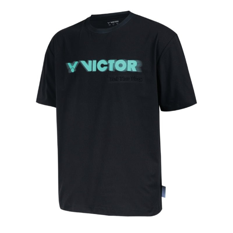 VICTOR TAI TZU YING Tribute Collection T-Shirt T-50005TTY C-Black Unisex S