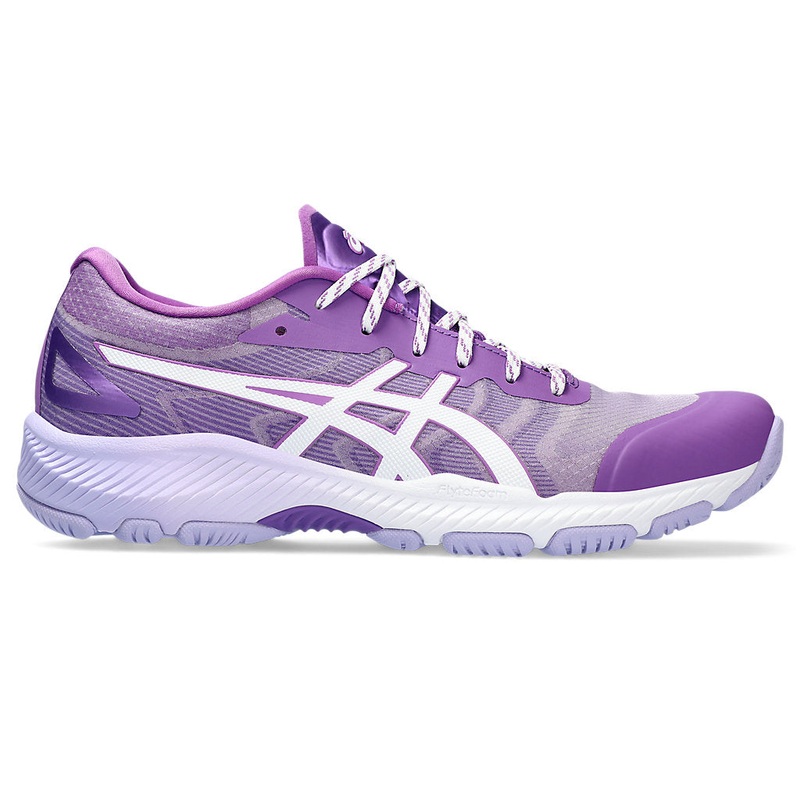 ASICS NETBURNER PROFESSIONAL FF3 SHOE 1072A061 NETBALL SHOE 4.5 CYBER GRAPE/WHITE