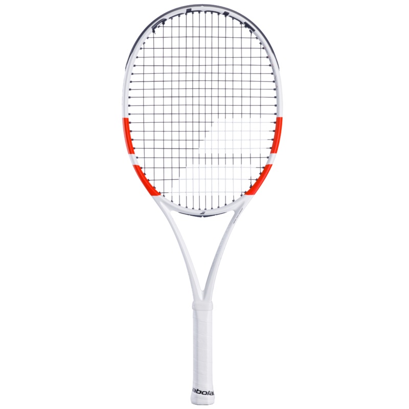 Babolat Pure Strike 26″ Junior Strung Tennis Racket White/Red/Black G00
