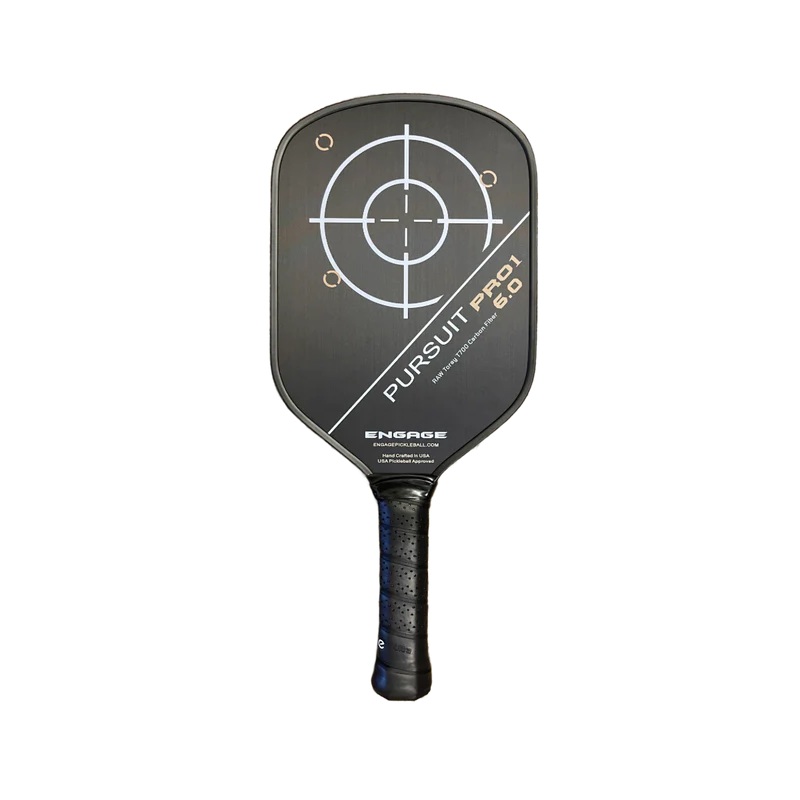 Engage Pursuit Pro1 6.0 Elongated Pickleball Paddle Arctic Gold Standard (7.8oz – 8.2oz)