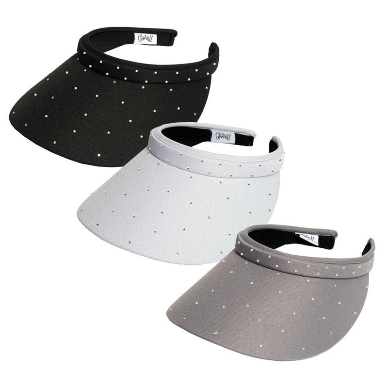 Women`s Bling Slide On Visor