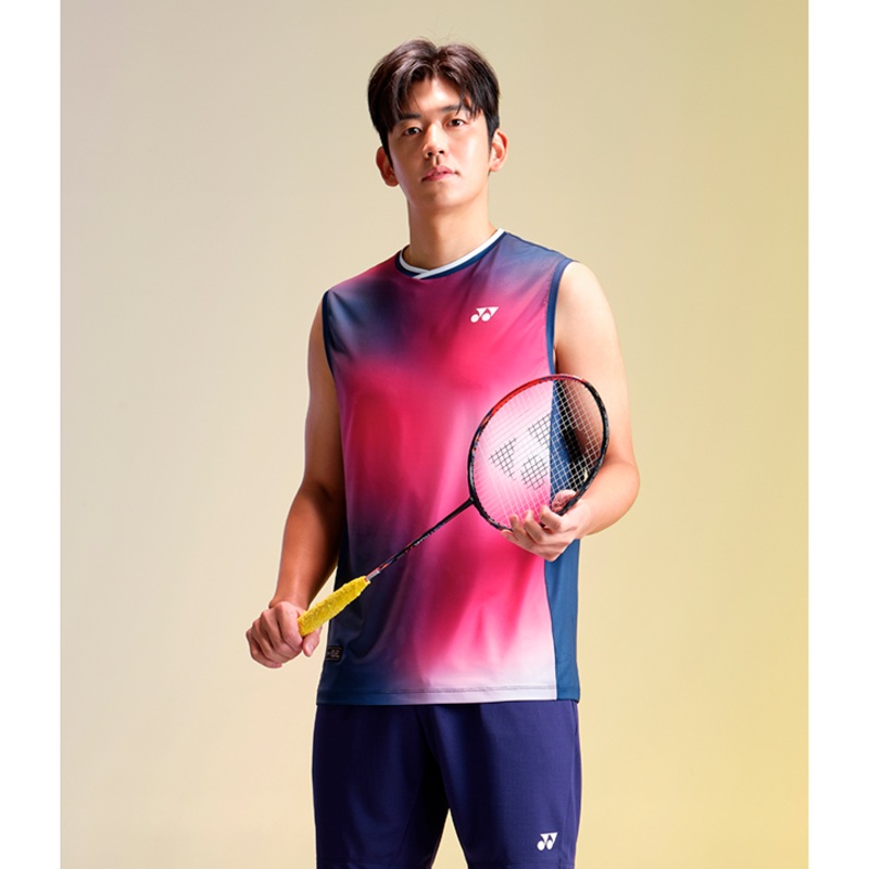 YONEX Men’s T-shirt 241TR001M DARK RED 95(M)