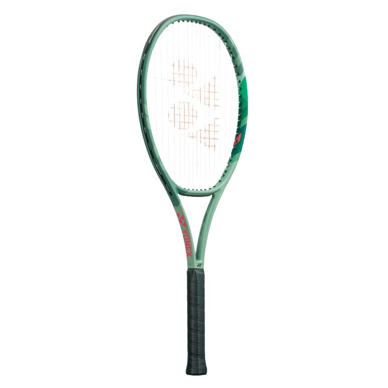 YONEX PERCEPT 100 (Olive Green) 300g Tennis Racquet – Unstrung & Free Grip G1 ( 4 1/8)