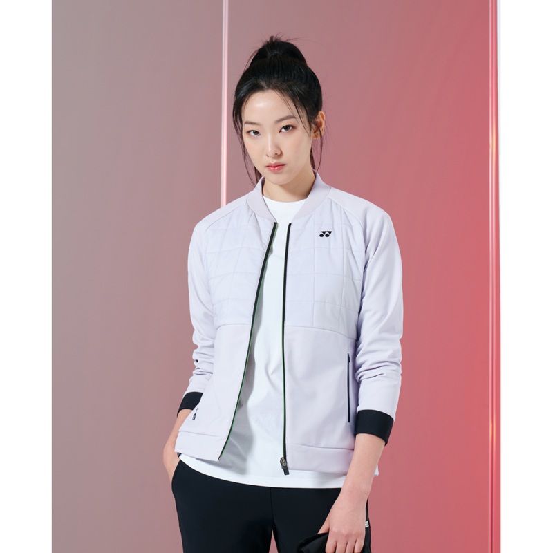 YONEX Women’s Warm Up Jacket 243WU006F LIGHT GREY 85(XS)