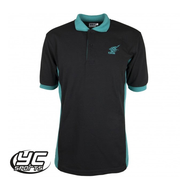 Ysgol Gyfun Gymraeg Bro Edern Polo Shirt JS 9/10 BLACK/JADE