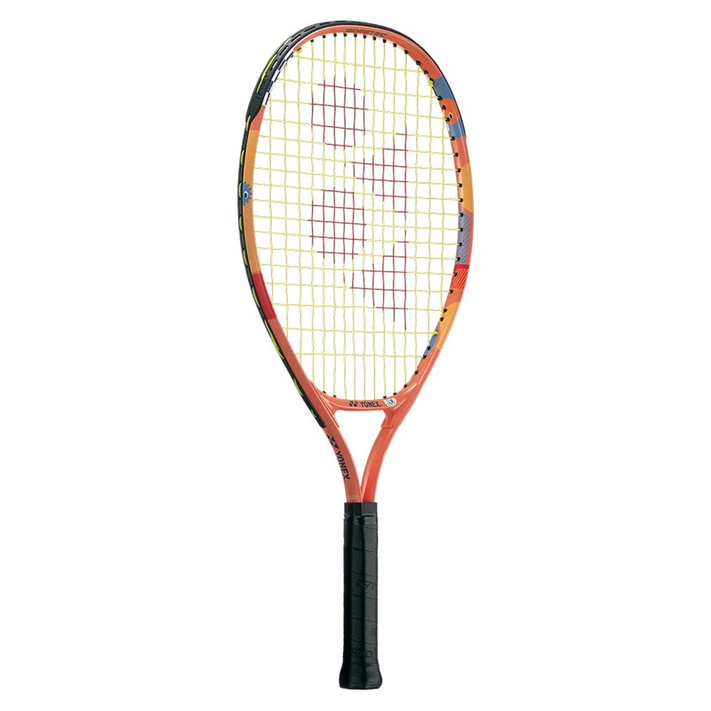 Junior 23 Prestrung Tennis Racquet Coral Orange