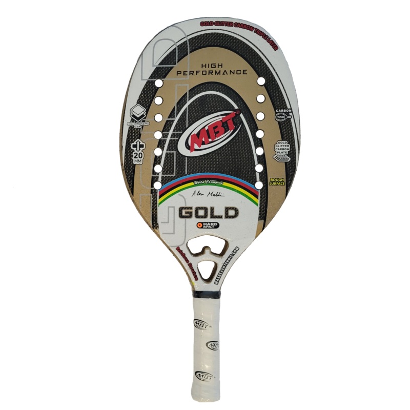 MBT GOLD 2022 Professional Beach Tennis Paddle