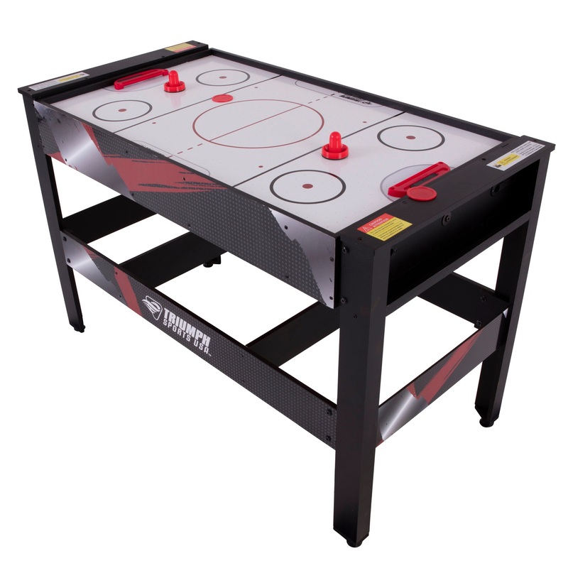 48″ 4-in-1 Swivel Multi Game Table