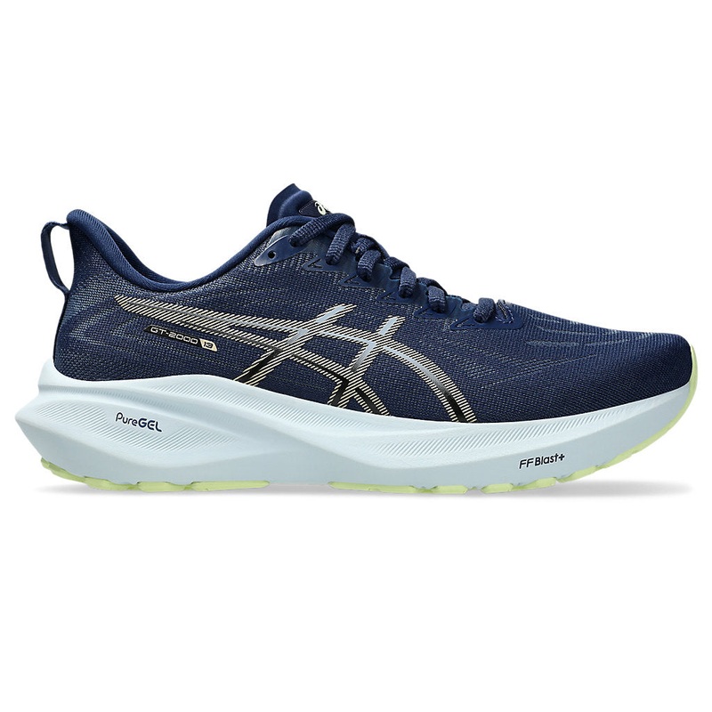ASICS Women’s GT-2000 v13 Blue Expanse/Champagne-400 6 Medium-B