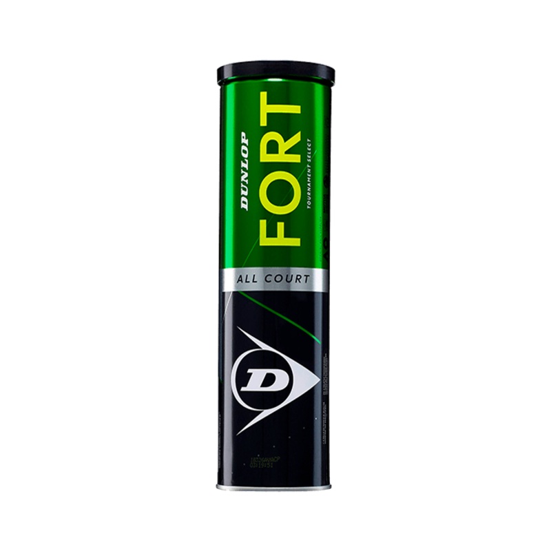 Dunlop Fort All Court (x4) Padel Balls Can