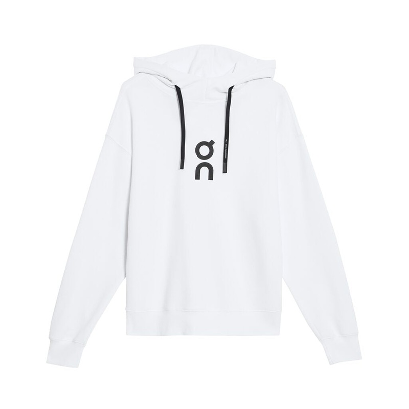 On Club Hoodie Women White White S