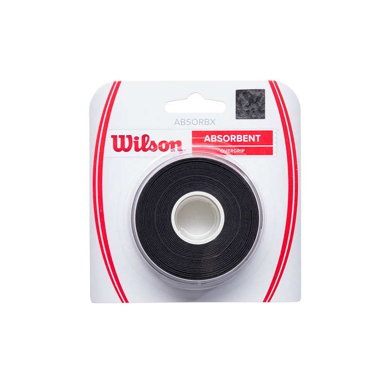 Overgrips WILSON ABSORBX 3PK Black