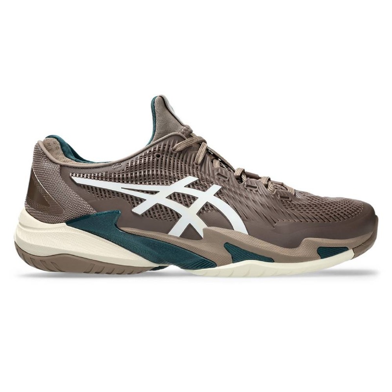 Asics Court FF 3 Men’s Tennis Shoe (Taupe Grey/White)