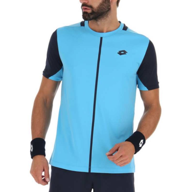 Lotto Men’s Top IV Tee Top (Blue Toll/Navy Blue)