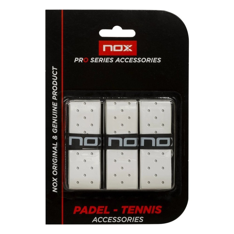 Nox Padel Overgrips Pro Perforated x3 Blisters – Box of 6 Blisters