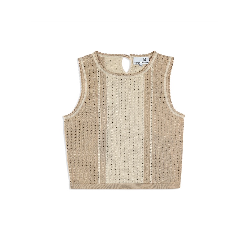 Sergio Tacchini Zola Knit Top – Humus