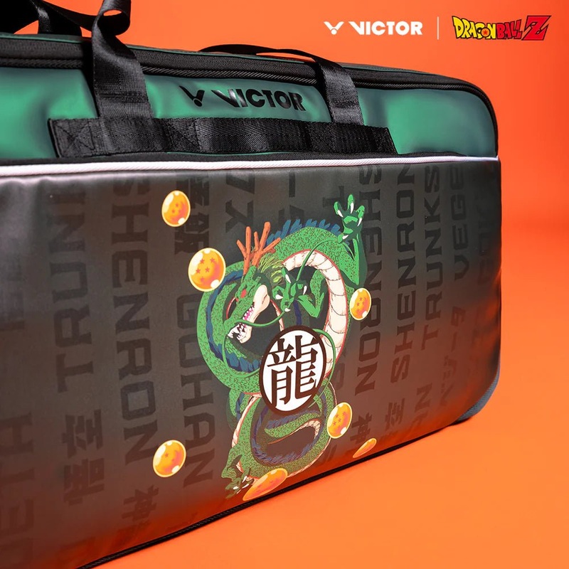 VICTOR x Dragon Ball Z Racquet Bag (6 pcs) for Badminton & Tennis – BR5639DBZ-G Deep Teal