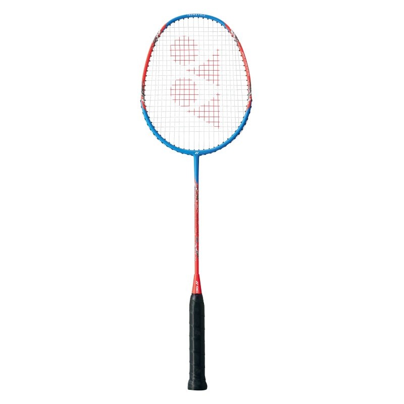 YONEX NANOFLARE E13 (Blue/Red) 3U/G5 Badminton Racquet  Strung & Free Grip 3U (Avg. 88g) G5