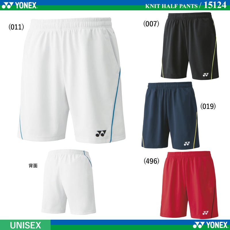 YONEX UNI Slim Fit Short Pants 15124 JP Ver. Black(007) S