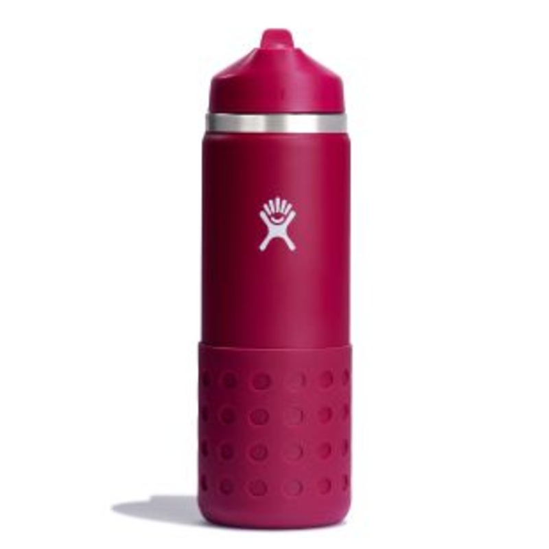 Hydro Flask 20 oz Kids Wide Mouth w/ Straw Lid Snapper