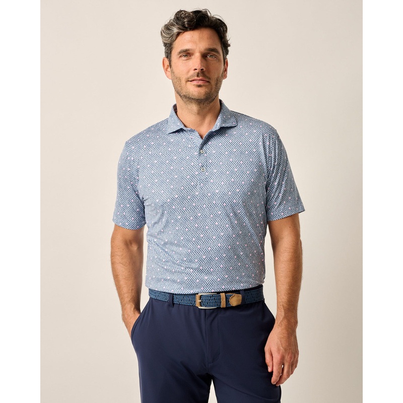 Johnnie-O Men’s Fernando Featherweight Performance Polo Lake Small