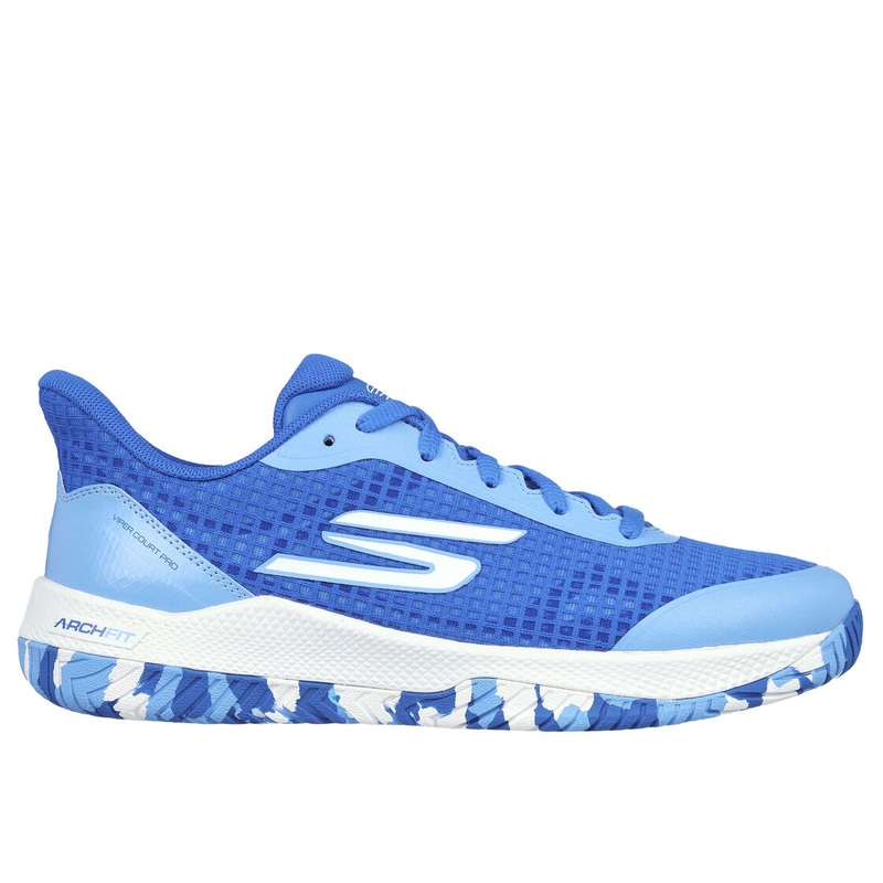 SKECHERS Viper Court Pro Women Pickleball Shoes Blue/White 172069/BLW