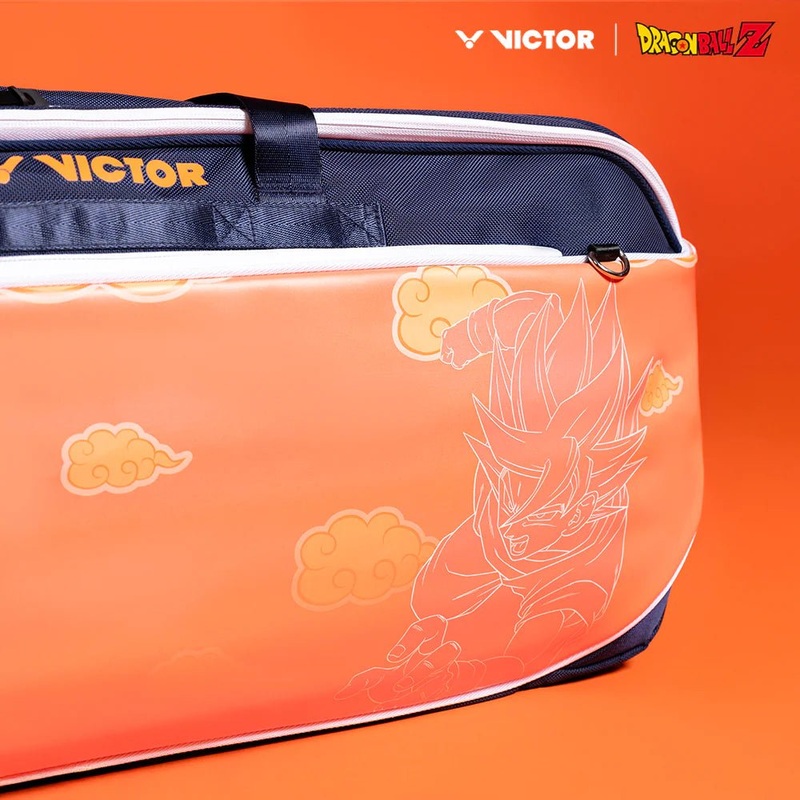 VICTOR x Dragon Ball Z Racquet Bag (6 pcs) for Badminton & Tennis – BR5639DBZ-O Bright Marigold