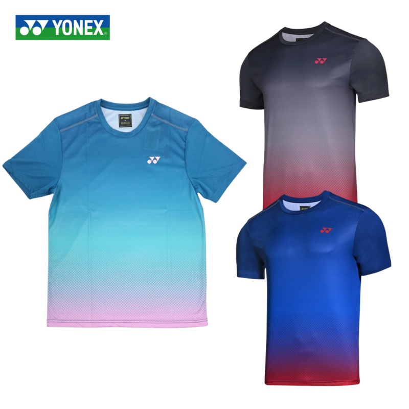 YONEX Men’s Round Neck T-shirt 2757 Navy Blue XS