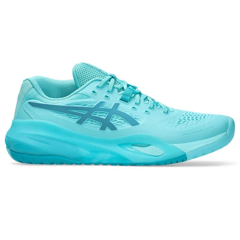 Asics Gel Resolution X Men’s Tennis Shoe (Ice Mint/Lagoon)