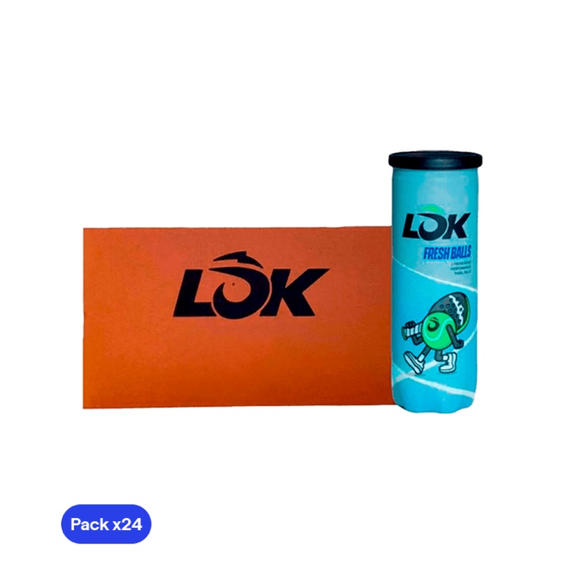 Lok Fresh Padel Balls (Pack x24)