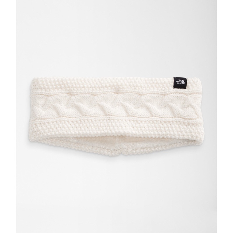 The North Face Cable Minna Earband Gardenia White-N3N