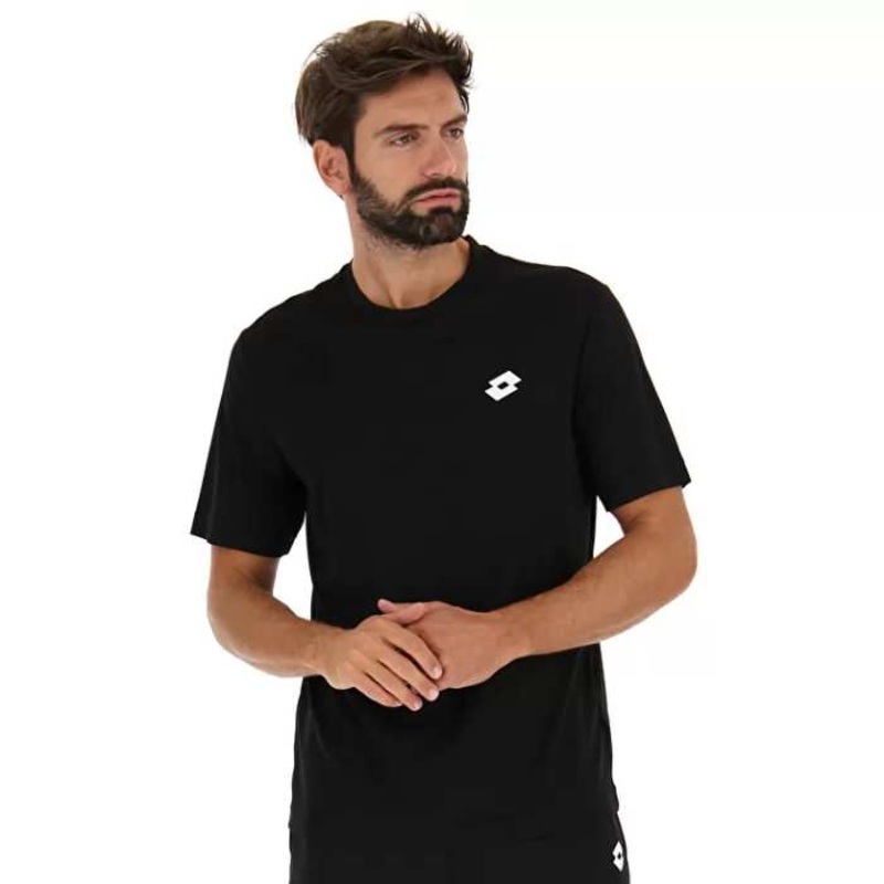 Lotto Men’s Core Tee Top (Black)