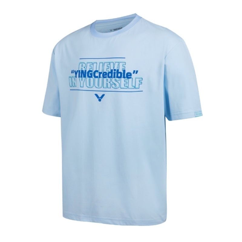 (CLEARANCE) VICTOR TAI TZU YING Tribute Collection T-Shirt T-50006TTY M-Aqua Unisex S