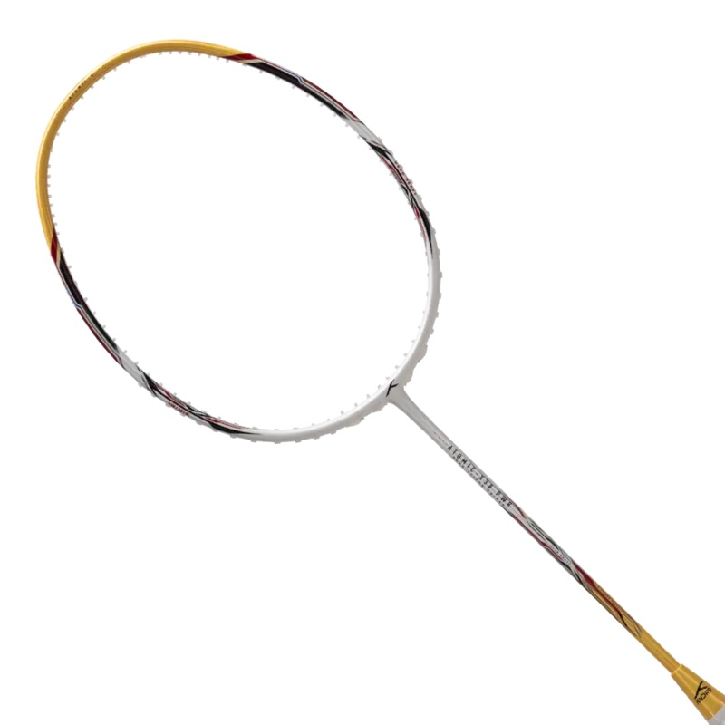 Hundred Atomic X 38 Power 3U Badminton Racket – White/Gold White/Gold 3U6